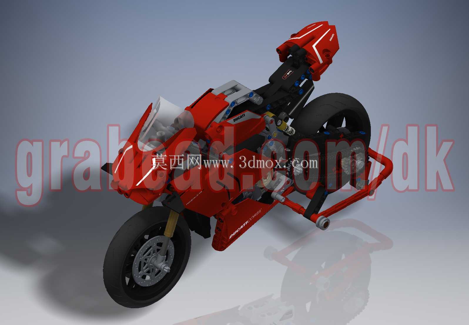 乐高技术-杜卡迪Panigale V4 R(42107)