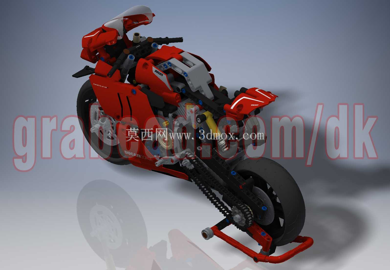 乐高技术-杜卡迪Panigale V4 R(42107)