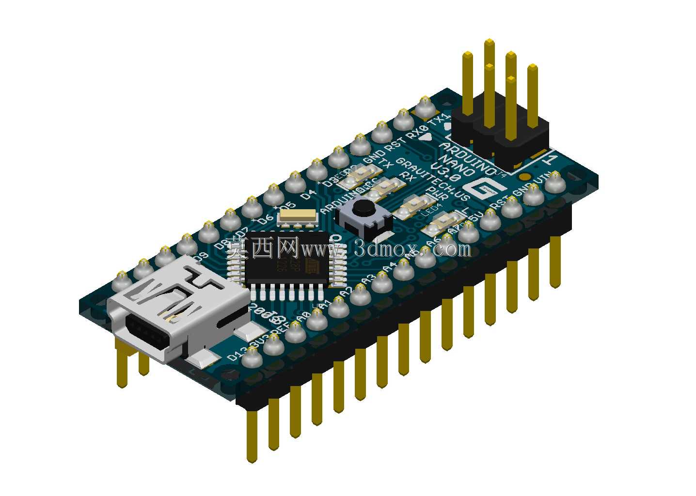 Arduino Nano单机版和母头PBS-15
