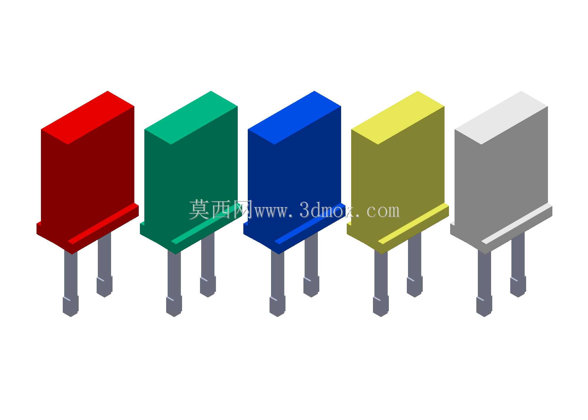 矩形LED 2x5mm