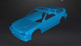 1991 CRX 1/24����3D