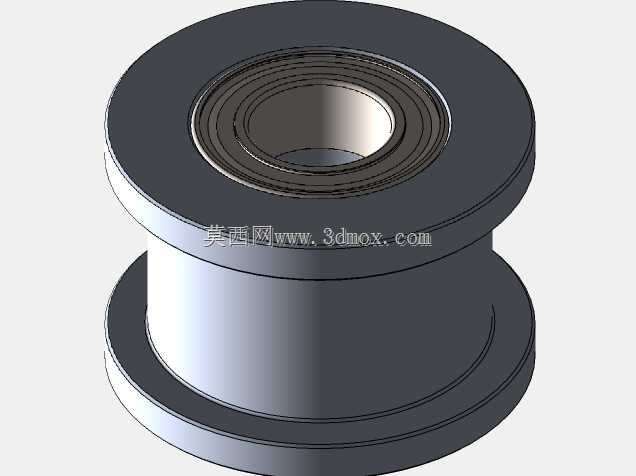 盖茨Powergrip?2GT光滑托辊6mm皮带-外径12mm-内径5mm,E3D