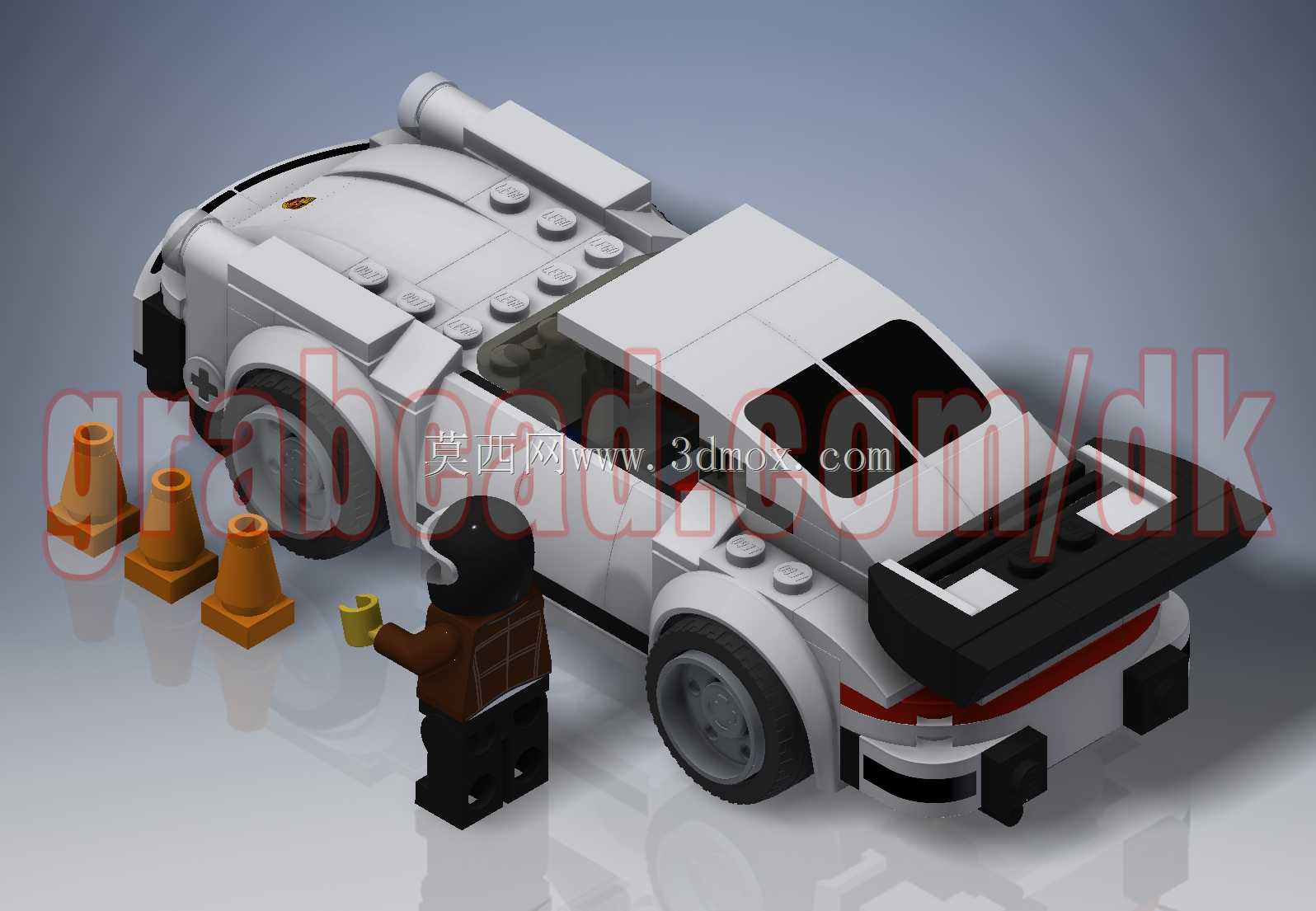 �ָ��ٶȹھ�-1974��ʱ��911 Turbo 3.0��75895��