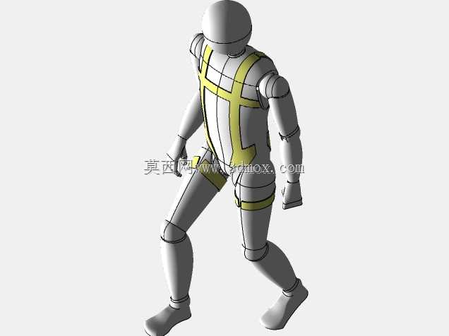带/不带安全带的人员