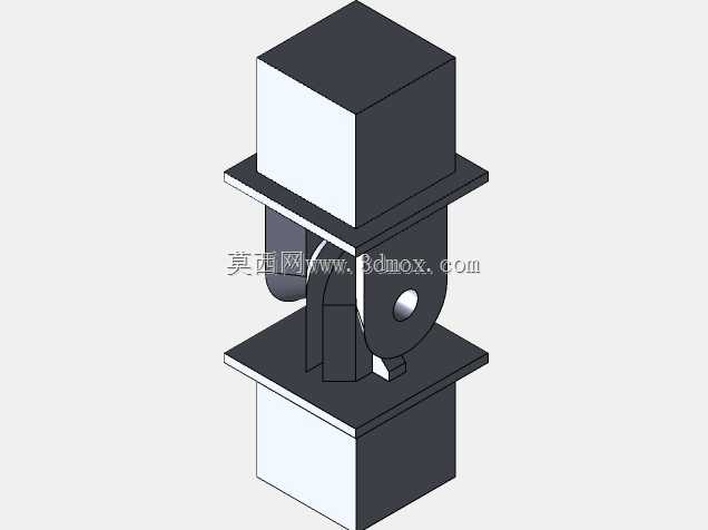 人体模型手:三维模型