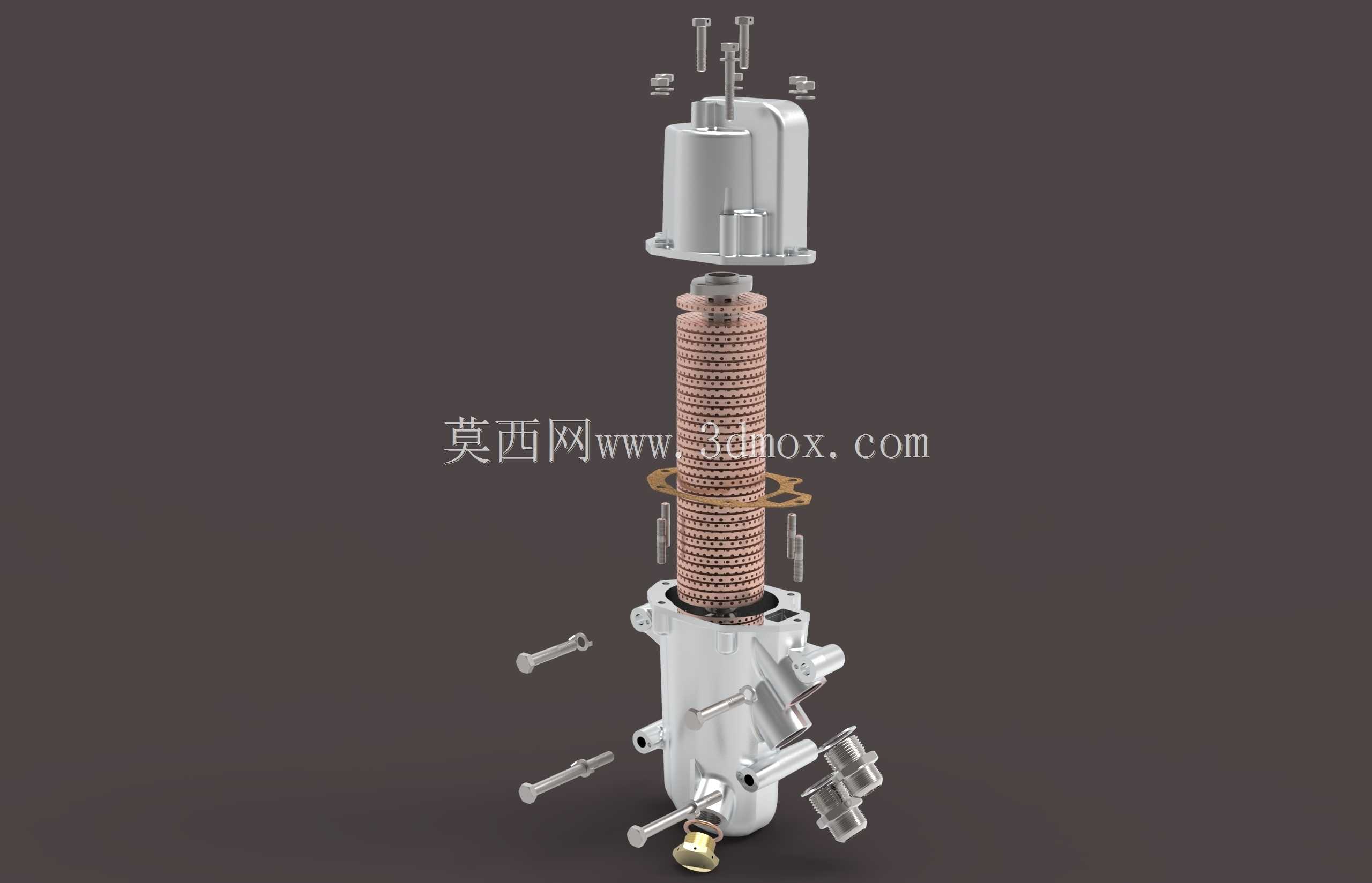 梅林机油滤清器总成