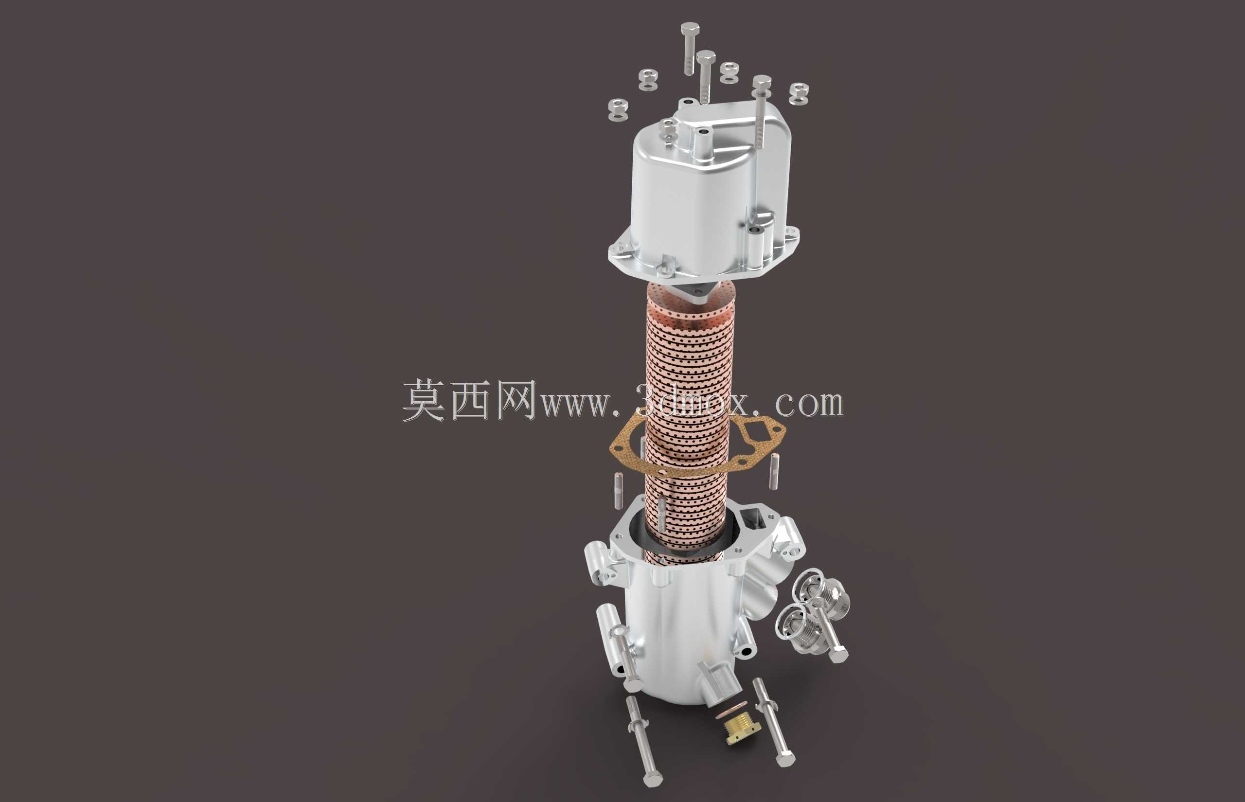 梅林机油滤清器总成