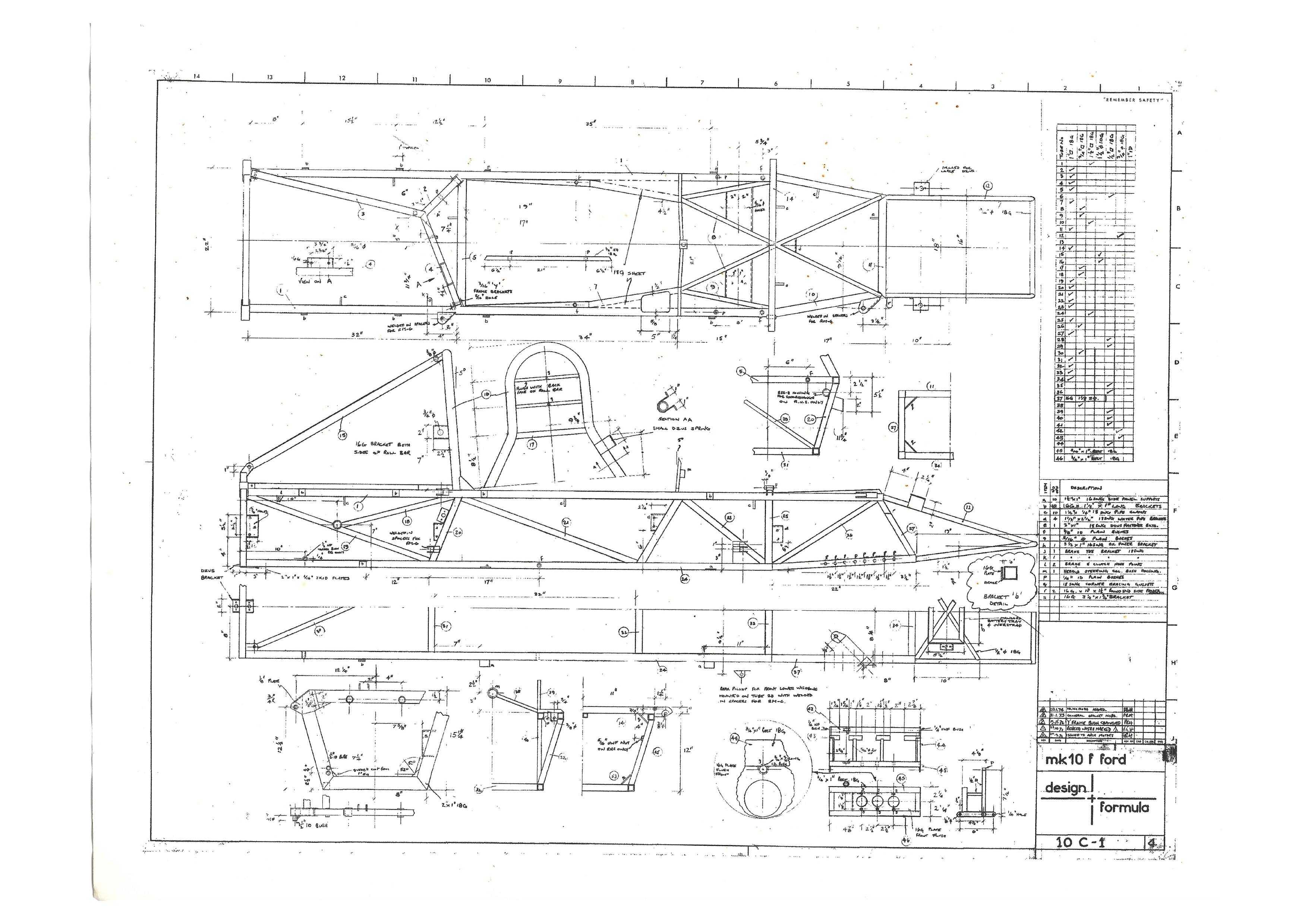 马克10 F1福特70年代模型。