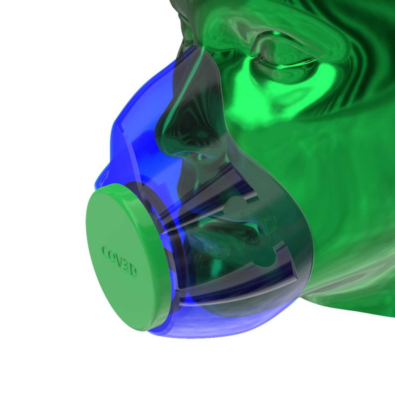 (新)COVR3D V2.08-15种尺寸的FDM 3D打印优化遮罩(也适用于儿童)