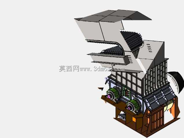 2m宽双转子锤式破碎机