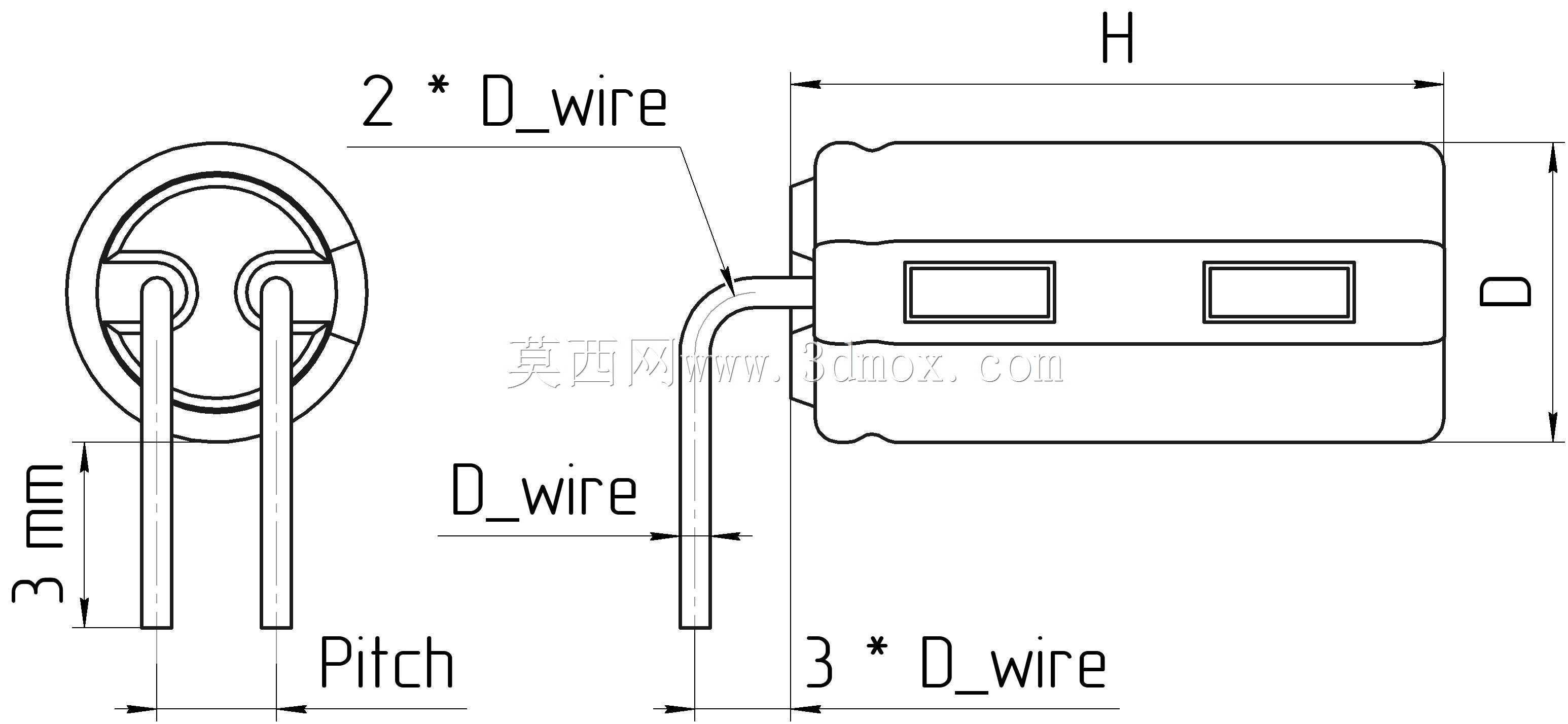 电容器收集(电解KXJ系列,水平安装)