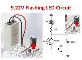 ��˸LED 9V��·
