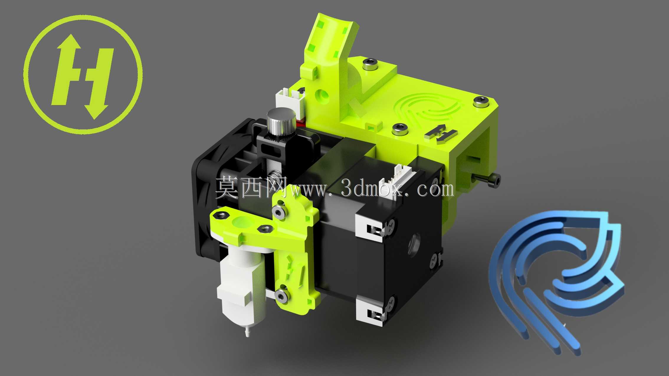 HevORT-X支架用于E3D Hemera