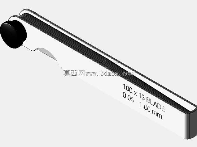 测隙规公制0.05-1.00 mm