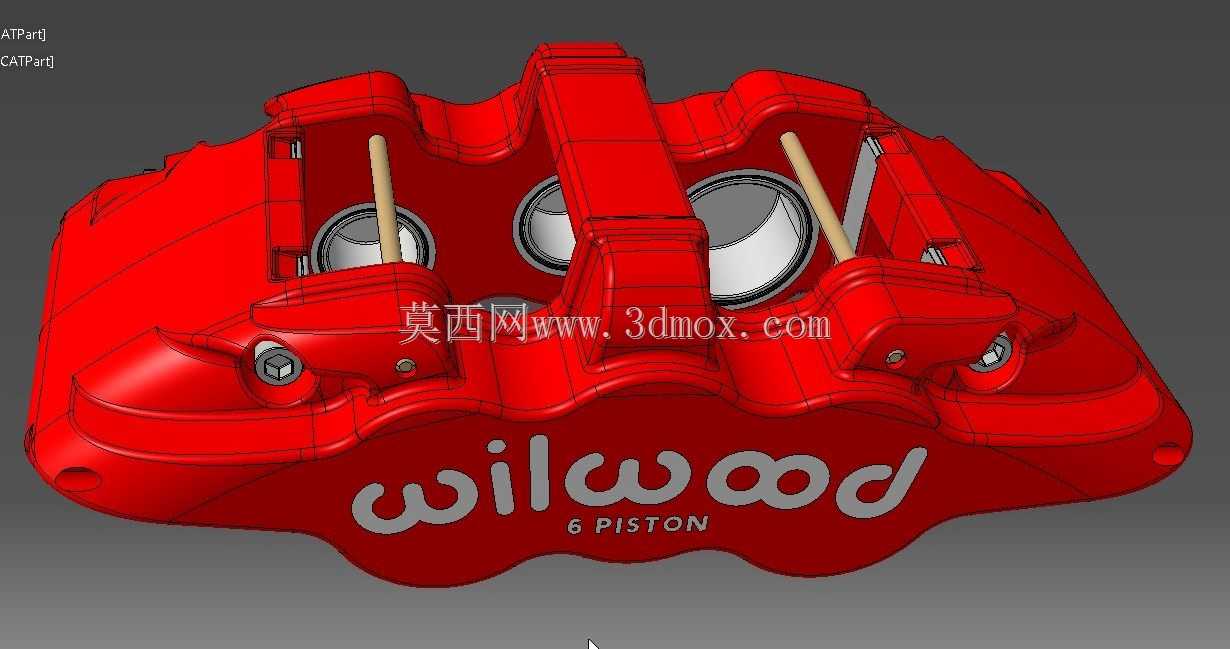 威尔伍德制动卡钳总成120-13289 RH 6活塞空间索赔型号: