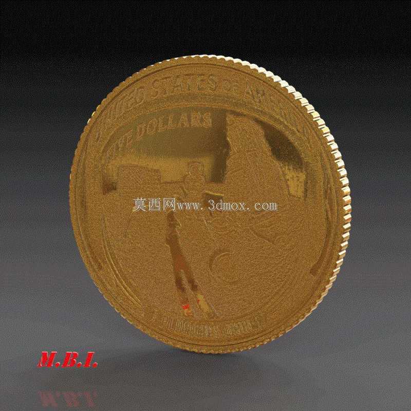 阿波罗11号50周年纪念币