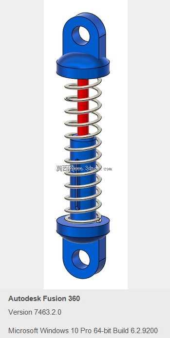 3D可打印减震器设计