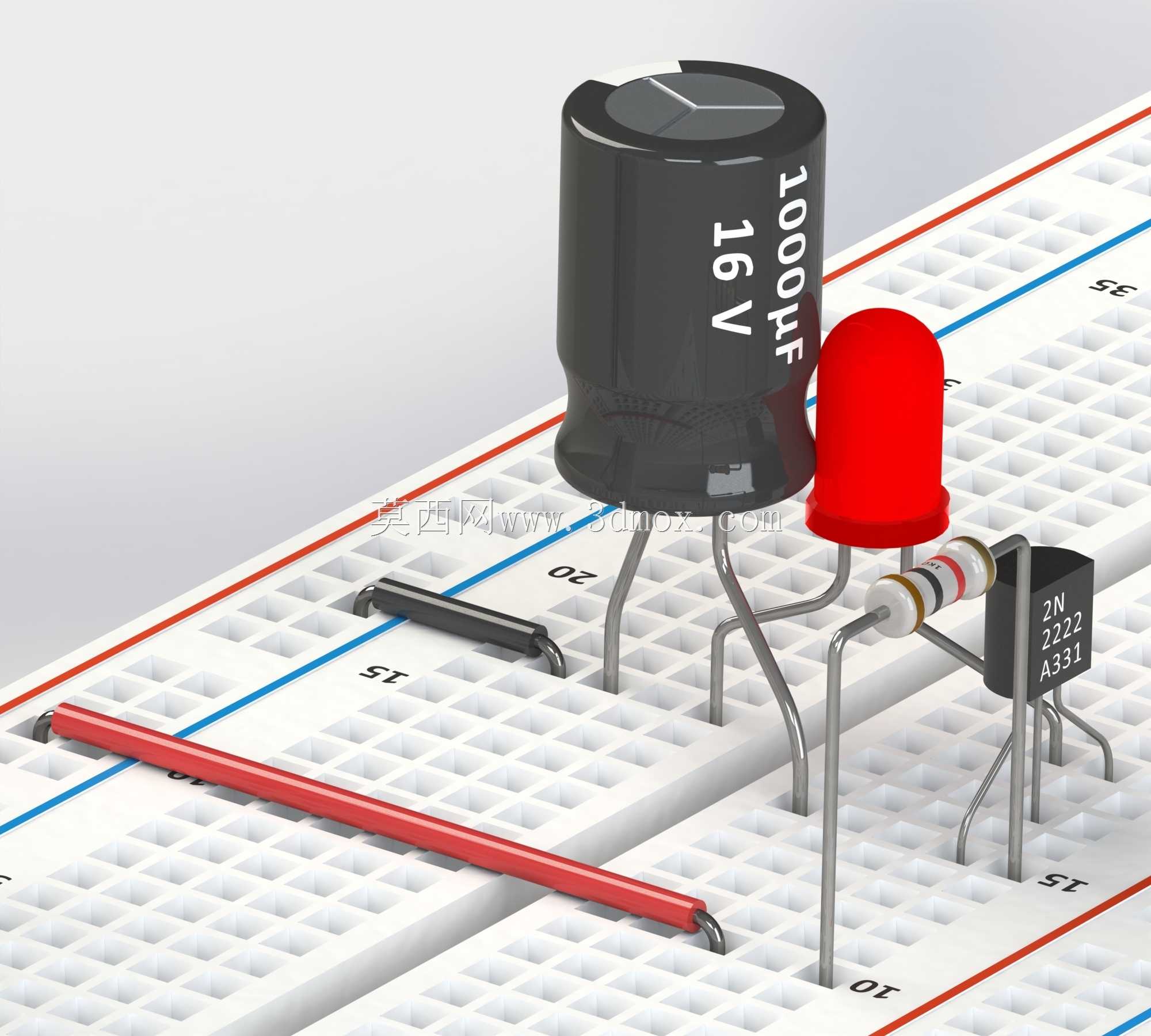 ��˸LED 9V��·