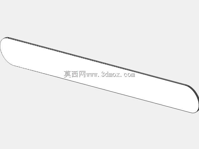 一把胶合板摇椅