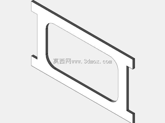 一把胶合板摇椅