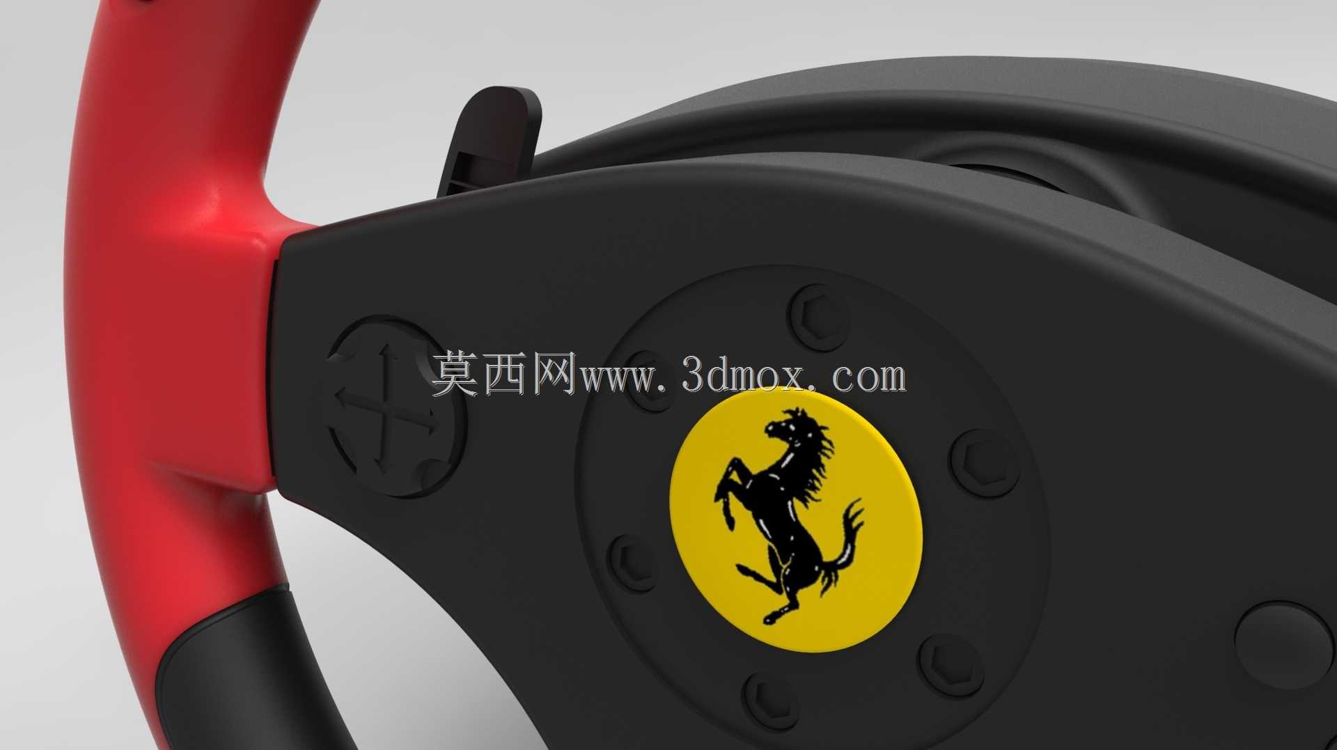 法拉利赛车车轮红色传奇版