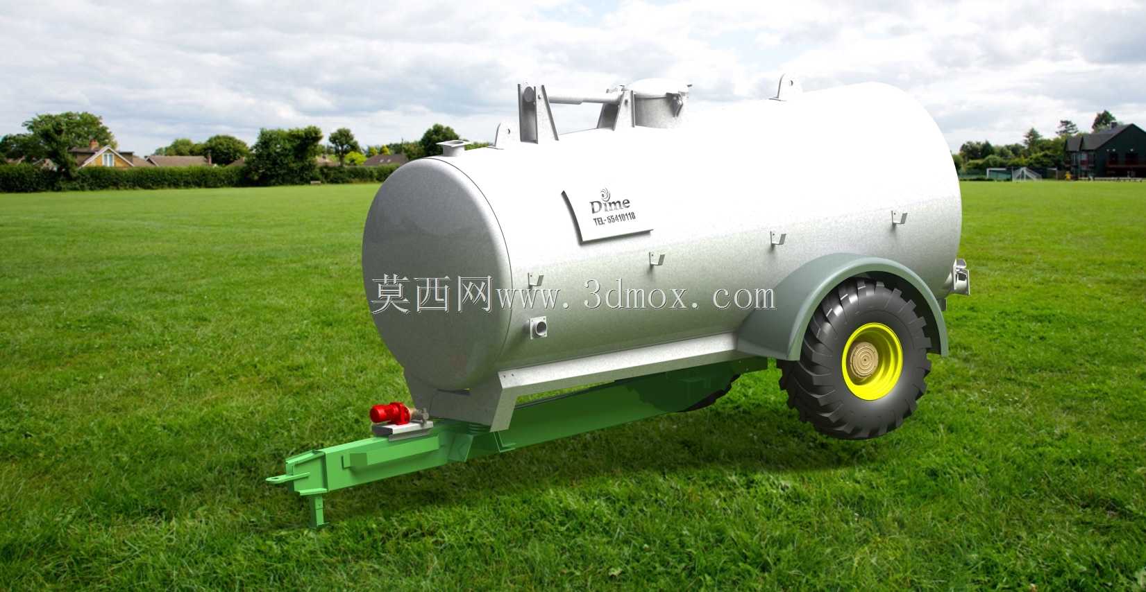 3000 USG手推车式油罐车
