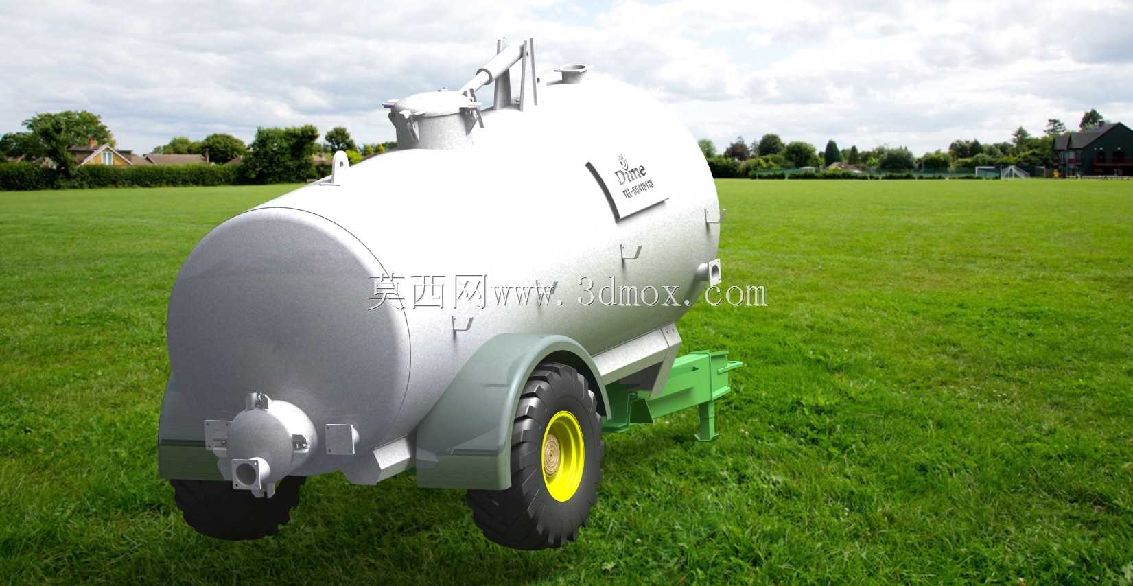 3000 USG手推车式油罐车