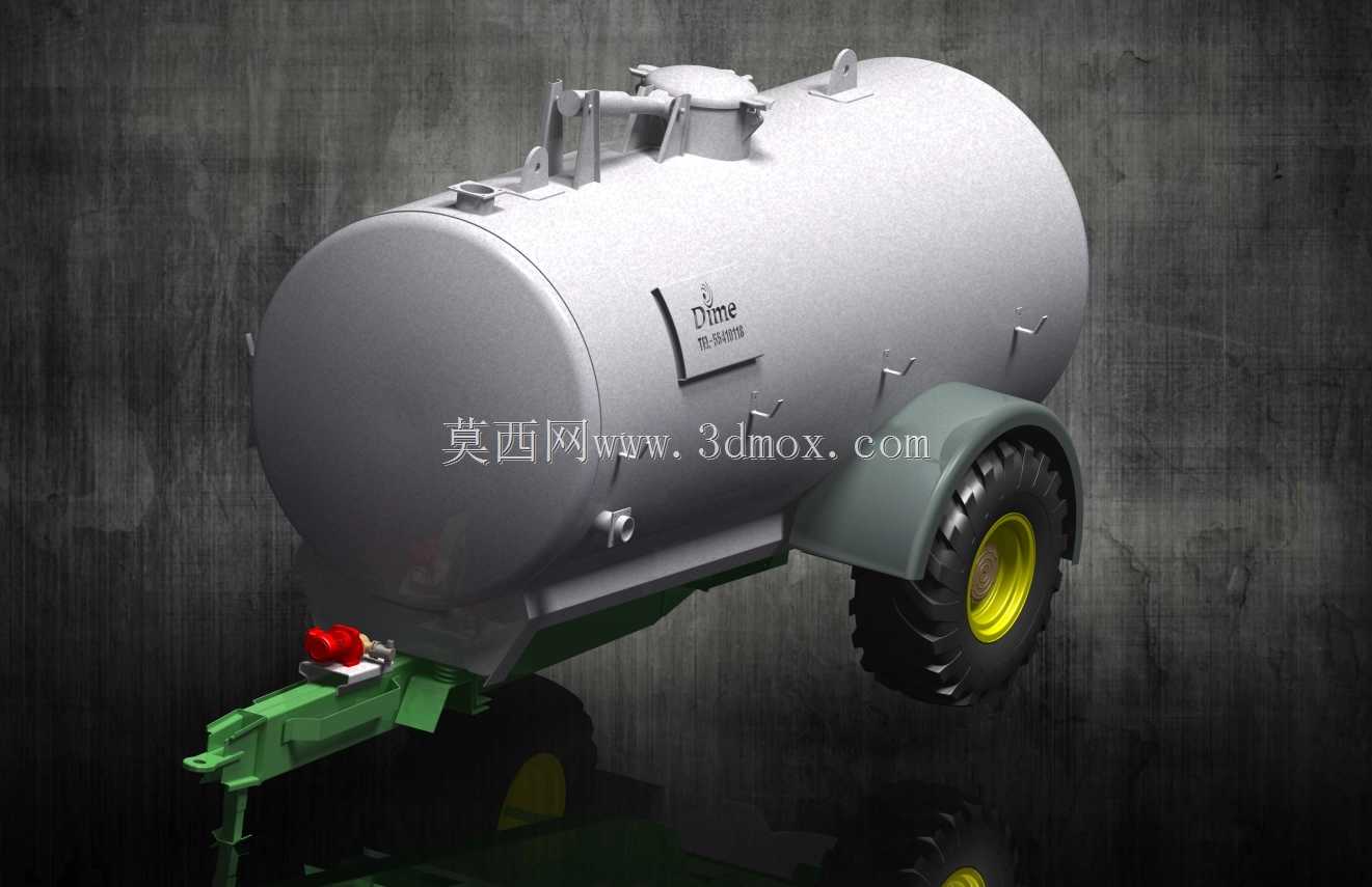 3000 USG手推车式油罐车