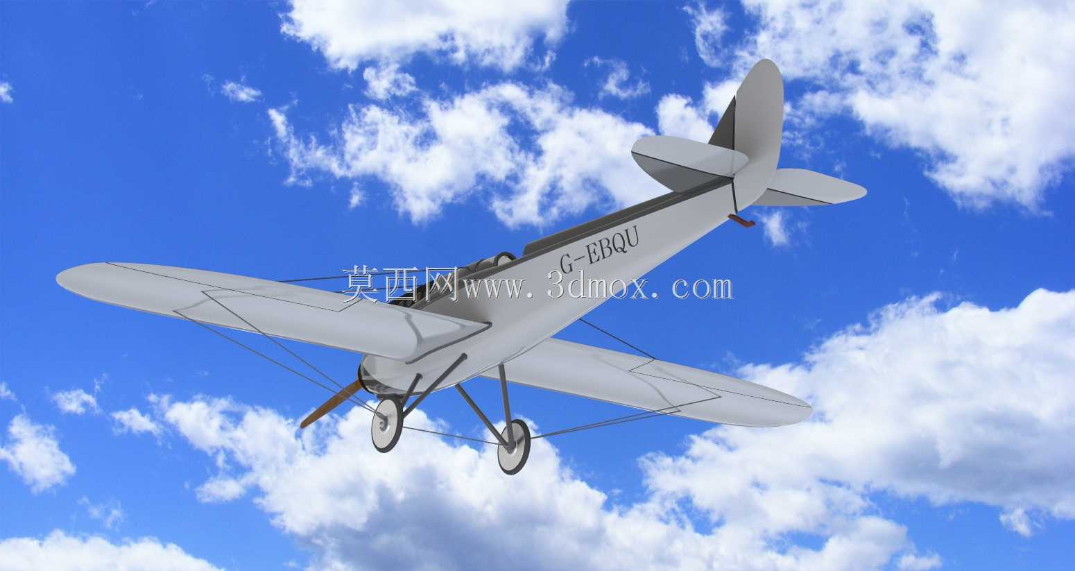 德哈维兰DH-71虎蛾赛车(1920年的飞机)|实体模型