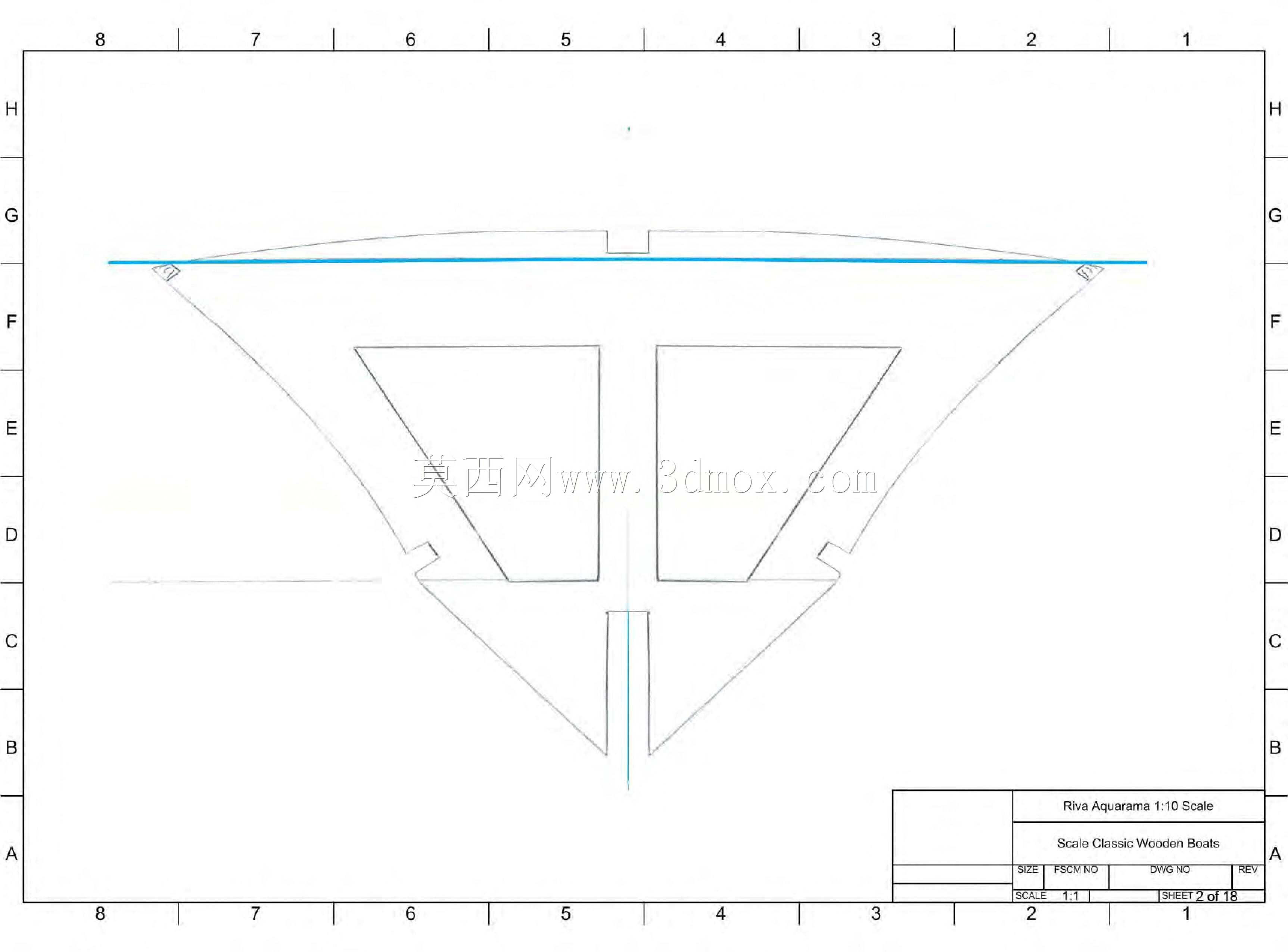 里瓦水彩画船体