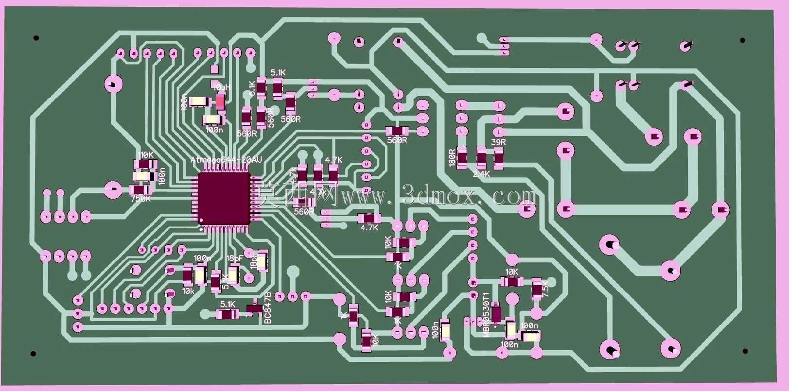 Atmega 644-20AU�ϵ�DIYˮ������ƴ����������߰��п�л�����սݷ�
