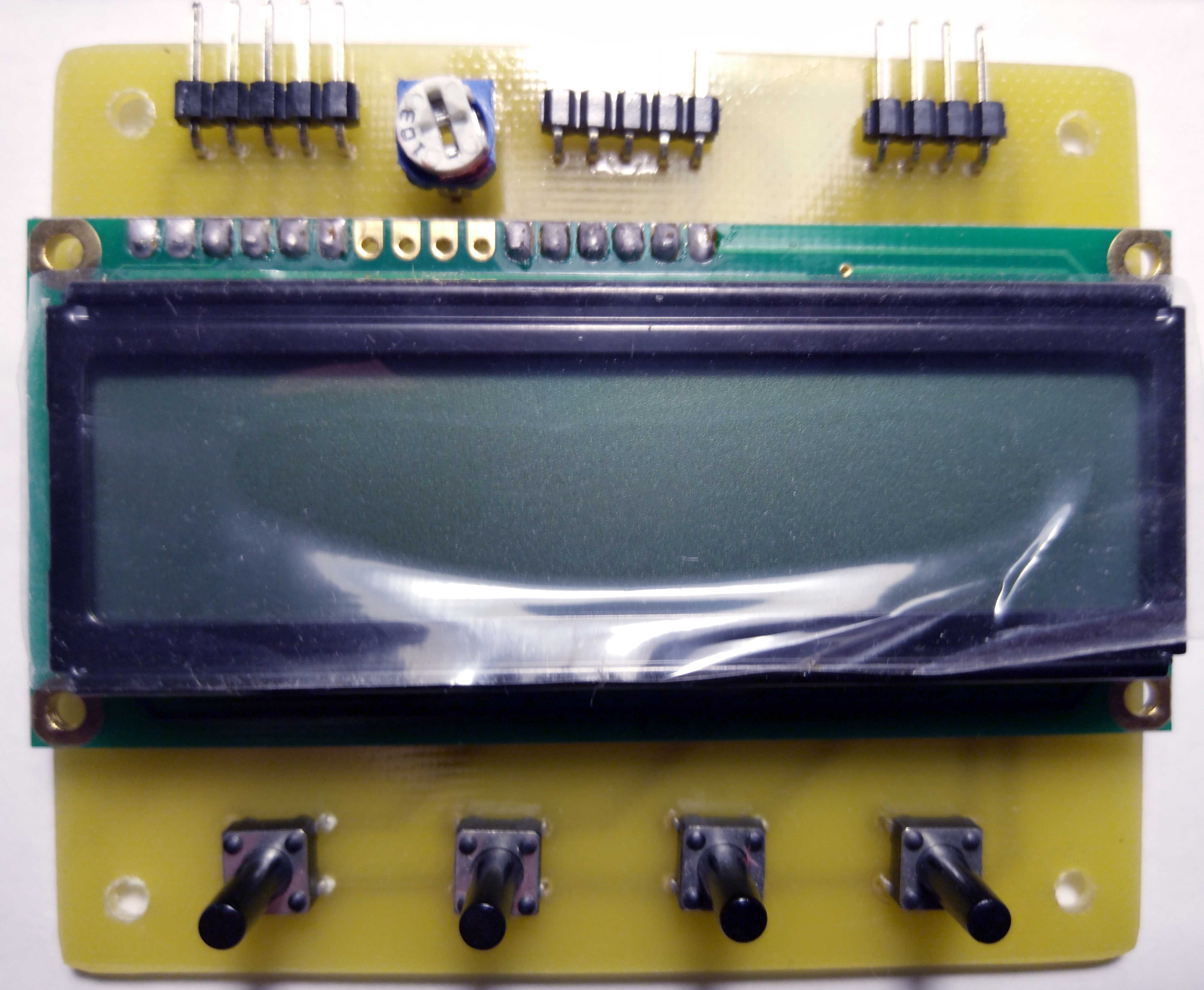 DIY LCD16x2�塣�����е���ʵ��Ŀ��