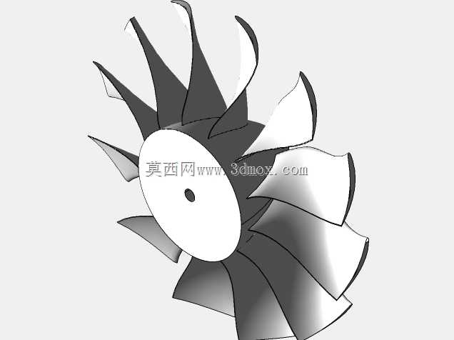 175mm 12叶片EDF螺旋桨