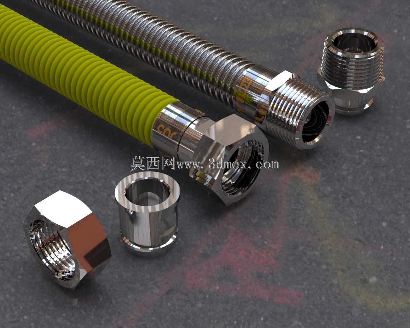 3/4“天然气软管-3/4”Do?algaz Flexi