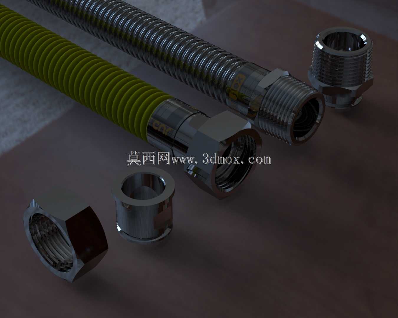 3/4“天然气软管-3/4”Do?algaz Flexi