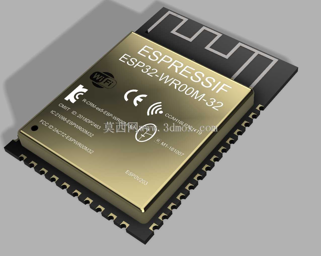 ESP32 WROOM-32 SMD双核32 Mbits 4 MB