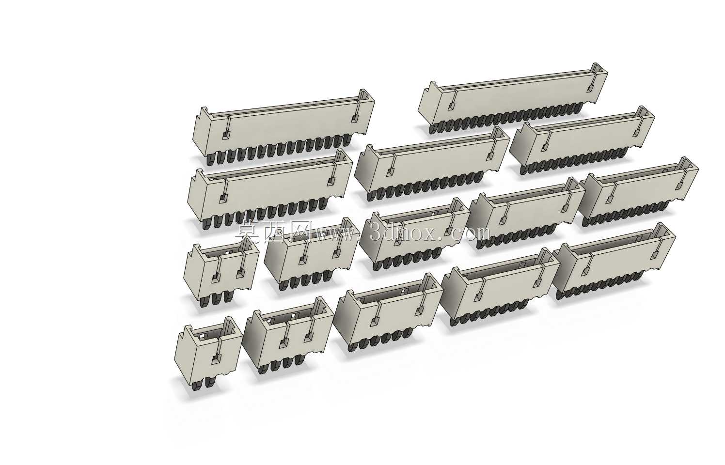 JST(GH)1.25mm通孔连接器