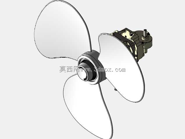 摆动风扇分总成