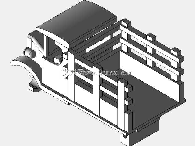 Грузовик. Игрушка. /卡车。木车。玩具车。