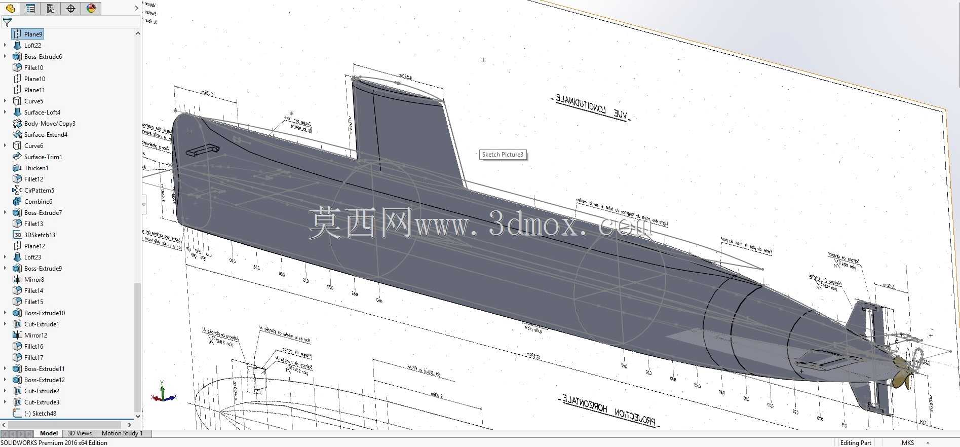 阿戈斯塔级潜艇(1/100标度级)