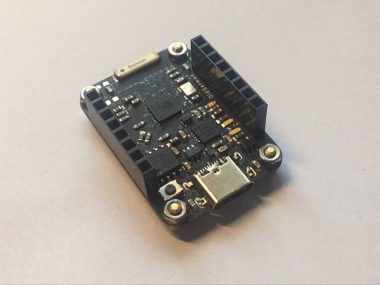 USB C连接器水平插入板1.6mm