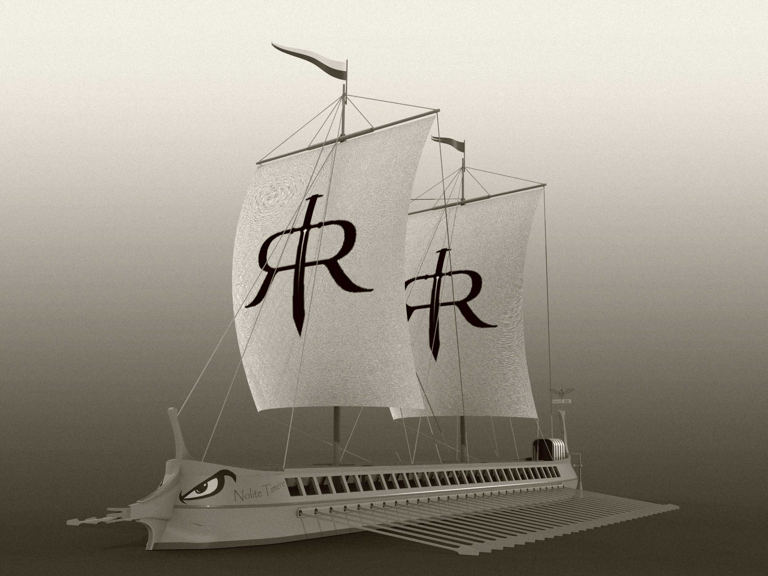 古罗马战舰