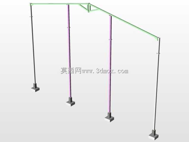 38英尺×66英尺×20英尺钢结构建筑