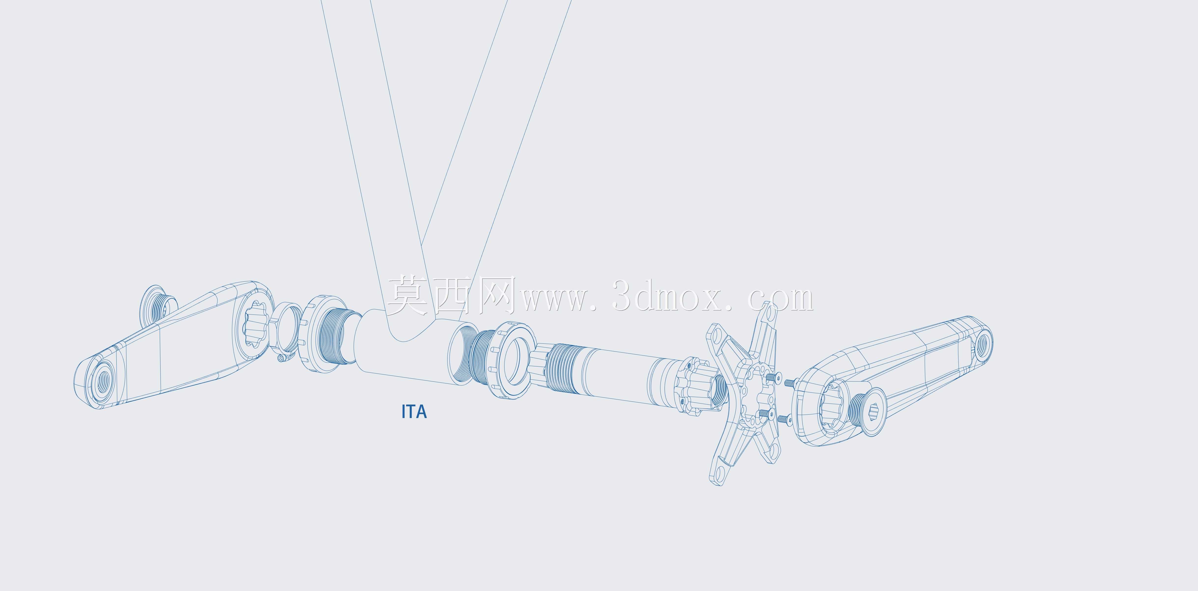 自行车底部支架PF30/4130/BSA30/T47