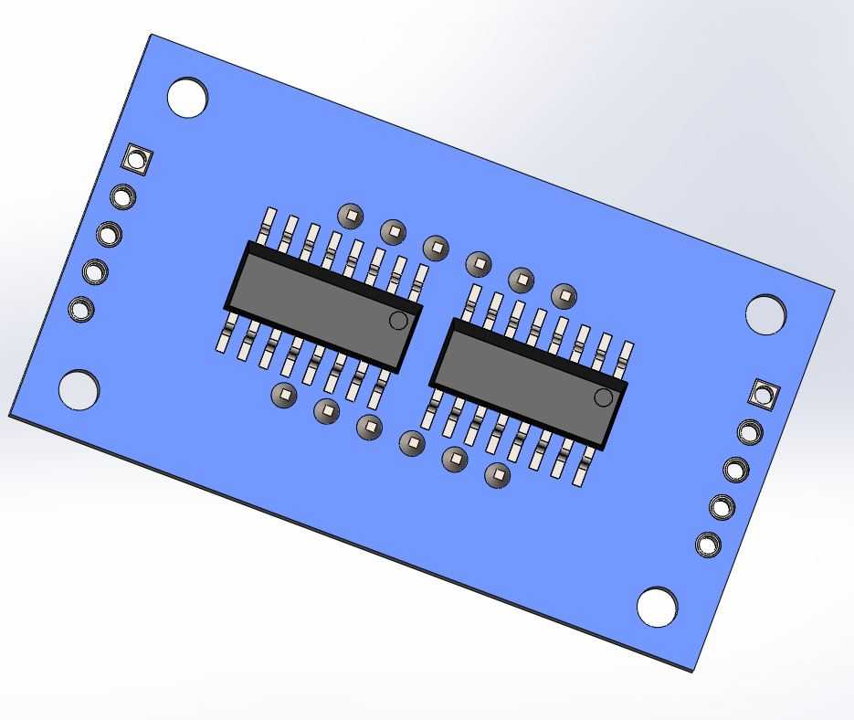 4λLED�����ģ�飨TM74HC595��
