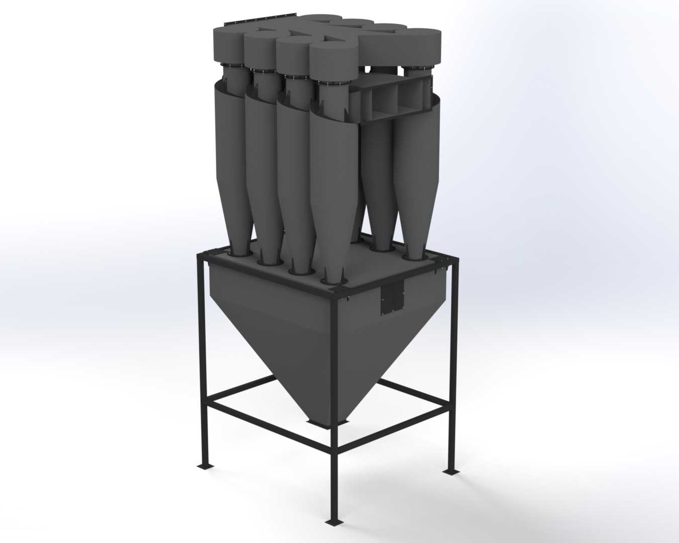 旋风分离器ДН-15-500x8УП