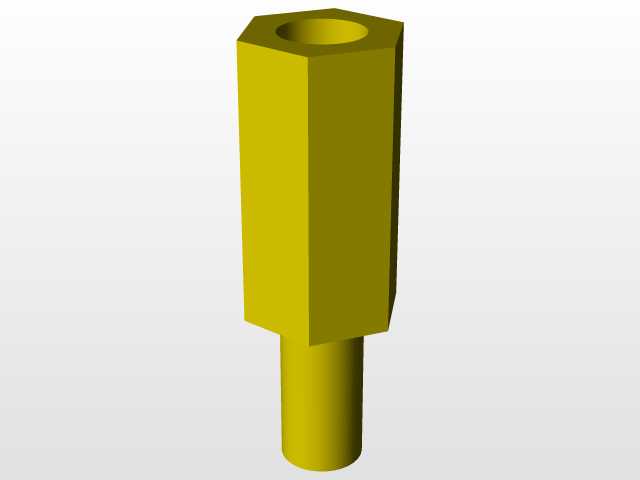[���]��е��3DOF-��1��| Lengan Robot 3DOF Dengan Akrilik