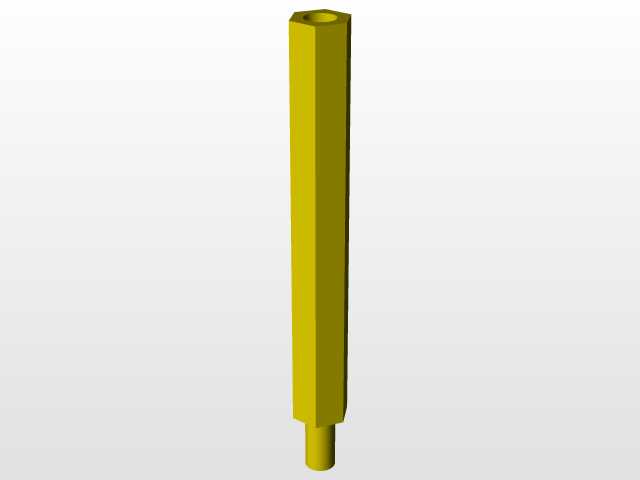 [���]��е��3DOF-��1��| Lengan Robot 3DOF Dengan Akrilik