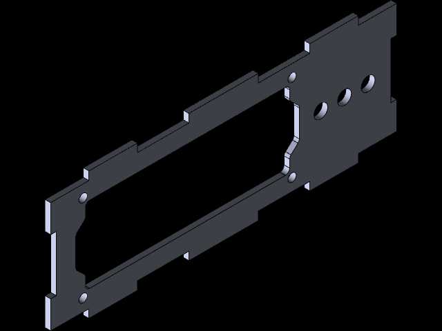 [���]��е��3DOF-��1��| Lengan Robot 3DOF Dengan Akrilik