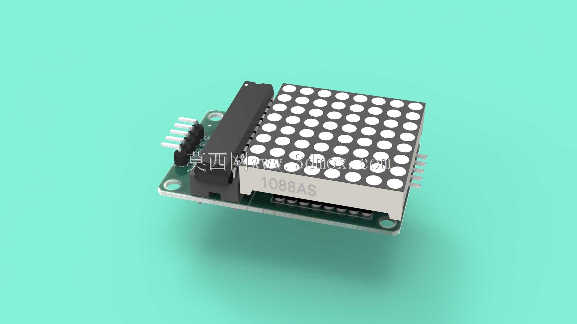 MAX7219 8x8 LED������ʾģ��